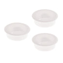3Pcs/lot Plastic Computer Desk Cable Grommet Table Wire Hole Cover 50mm White 1.97
