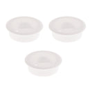 3Pcs/lot Plastic Computer Desk Cable Grommet Table Wire Hole Cover 50mm White 1.97