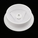 3Pcs 60mm Computer Desk Table Grommet Cable Port Wire Hole Cover -White