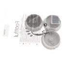 3Pcs 60mm Computer Desk Table Grommet Cable Port Wire Hole Cover Gray White
