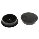 2Pcs Computer Desk Table Grommet Cable Surface Outlet Hole Cover 8cm