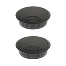 2Pcs Computer Desk Table Grommet Cable Surface Outlet Hole Cover 8cm