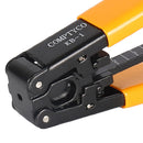 Fiber Optic Wire Stripping Pliers Plastic Wire Drop Strippers Handle Yellow