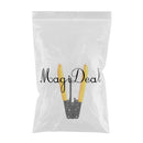 Fiber Optic Wire Stripping Pliers Plastic Wire Drop Strippers Handle Yellow