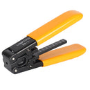 Fiber Optic Wire Stripping Pliers Plastic Wire Drop Strippers Handle Yellow