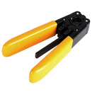 Fiber Optic Wire Stripping Pliers Plastic Wire Drop Strippers Handle Yellow