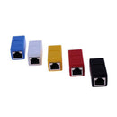 RJ45 Female to Female Network Ethernet Connector Adapter Coupler Extender White