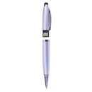 32GB 3 in 1 Capacitive Pen Stylus Pencil Ballpoint Memory Stick for PC/Laptop Silver