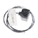 Telephone RJ9 Male to 2 Female 4P4C Connector Adapter Splitter Extension Cable (25cm/08ft)