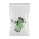 SC-APC Flange Singlemode Multimode Fiber Optic SC Coupler Low Insertion Loss