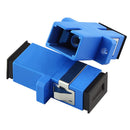 SC Flange Singlemode/Multimode Fiber Optic FC Coupler Low Insertion Loss