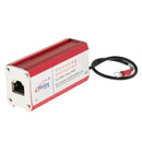 Ethernet Lan 100M RJ45 Surge Protector for Thunder&Lightning Protection Red
