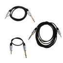 Premium 6.35mm 1/4'' To 3.5mm 1/8'' Cable For Laptop, Home Theater and Amplifiers 0.3meter