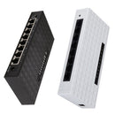 8Port Network Fast Switch 10/100Mbps Ethernet Switcher Lan Hub Black