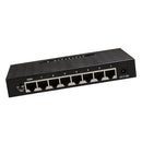 8Port Network Fast Switch 10/100Mbps Ethernet Switcher Lan Hub Black