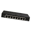 8Port Network Fast Switch 10/100Mbps Ethernet Switcher Lan Hub Black