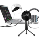 Professional USB Mic Condenser Sound Recording Microphone for PC Computer