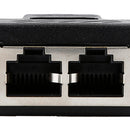 RJ45 Y Adapter Splitter Network Cat5 Cat6 3-way Connector Lan Cable Black