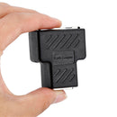 RJ45 Y Adapter Splitter Network Cat5 Cat6 3-way Connector Lan Cable Black
