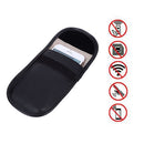 Anti-tracking Anti-spying GPS Rfid Signal Blocker Pouch Case Bag Handset Function Bag for Cell Phone Privacy Protection and Car Key FOB,Black