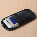 Anti-tracking Anti-spying GPS Rfid Signal Blocker Pouch Case Bag Handset Function Bag for Cell Phone Privacy Protection and Car Key FOB,Black