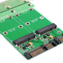 Mini PCIe PCI-e MSATA SSD To SATA Adapter Converter Card With PCIe Bracket