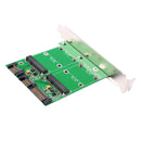 Mini PCIe PCI-e MSATA SSD To SATA Adapter Converter Card With PCIe Bracket