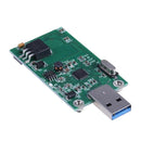 mSATA SSD Adapter To USB 3.0 Adapter, Use as Portable External Flash Drive
