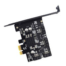 PCIe 2.0 x 1 to SATA III 4 Ports Adapter Card with Low Profile Bracket