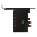 PCIe 2.0 x 1 to SATA III 4 Ports Adapter Card with Low Profile Bracket