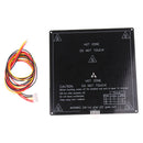 220x220mm MK3 Square Heat Bed Build Plate with LED 120W 3D Printer Parts Black