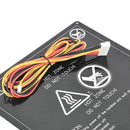 220x220mm MK3 Square Heat Bed Build Plate with LED 120W 3D Printer Parts Black