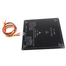 220x220mm MK3 Square Heat Bed Build Plate with LED 120W 3D Printer Parts Black