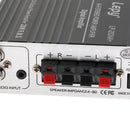 Lepy Hifi Stereo Power Digital 2x25W 2 Channel Amplifier with 3.5mm Audio Input for iPhone Computer MP3 Black