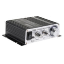 Lepy Hifi Stereo Power Digital 2x25W 2 Channel Amplifier with 3.5mm Audio Input for iPhone Computer MP3 Black