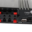 Lepy Hifi Stereo Power Digital 2x45W 2 Channel Amplifier with 3.5mm Audio Input for iPhone Computer MP3 Black
