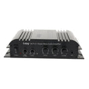Lepy Hifi Stereo Power Digital 2x45W 2 Channel Amplifier with 3.5mm Audio Input for iPhone Computer MP3 Black