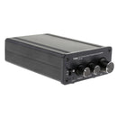Lepy Hifi Stereo Power Digital 2x50W 2 Channel Amplifier with Audio Cable and Plug for Phone Computer MP3