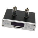 DP-02 6K4 MINI HiFi Bluetooth Audio Preamplifier tube Headphone amplifier Silver
