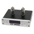 DP-02 6K4 MINI HiFi Bluetooth Audio Preamplifier tube Headphone amplifier Silver