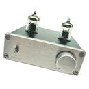 Aluminum TUBE-01 6J1 Tube Buffer HIFI Preamplifier for MP3 Player Computers Silver