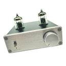 Aluminum TUBE-01 6J1 Tube Buffer HIFI Preamplifier for MP3 Player Computers Silver