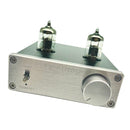 Aluminum TUBE-01 6J1 Tube Buffer HIFI Preamplifier for MP3 Player Computers Silver