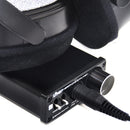 2-Channel Stereo Headphone Amplifier with Volume Control for Home Theater System Black