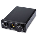 2-Channel Stereo Headphone Amplifier with Volume Control for Home Theater System Black