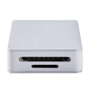 USB-C TO 3-Port USB 3.0 Convertor Splitter Aluminum Case Card Reader