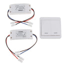 Dual Way AC85-260V 433.92Mhz RF Wireless Switch Remote Controller for Lamp
