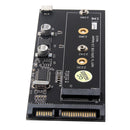 NGFF ( M2 ) SSD to 2.5'' SATA +USB Adapter Card Support 2230 2242 2260 2280