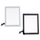 Touch Screen Digitizer Assembled with Home Button Strong Adhesive for iPad 2 2rd Generation A1395 A1396 A1397 Black