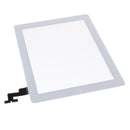 Touch Screen Digitizer Assembled with Home Button Strong Adhesive for iPad 2 2rd Generation A1395 A1396 A1397 White